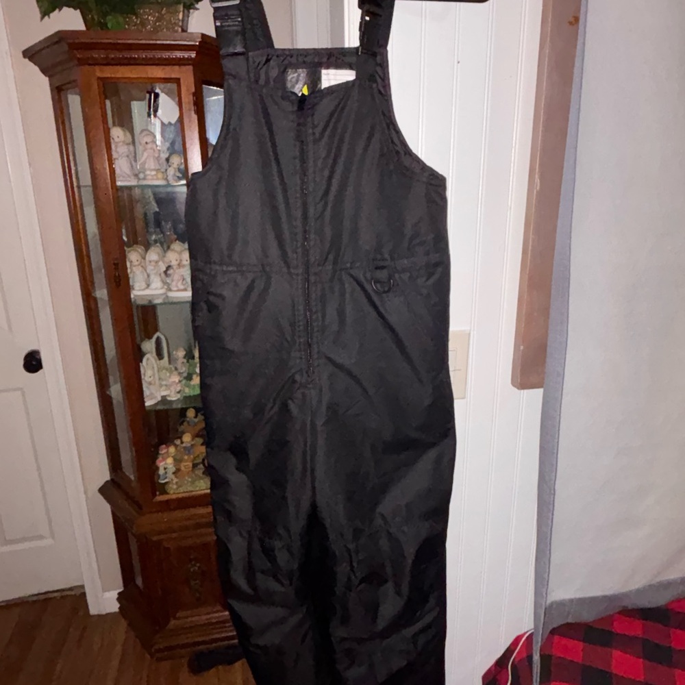Athletech Kids Black Snow Bib